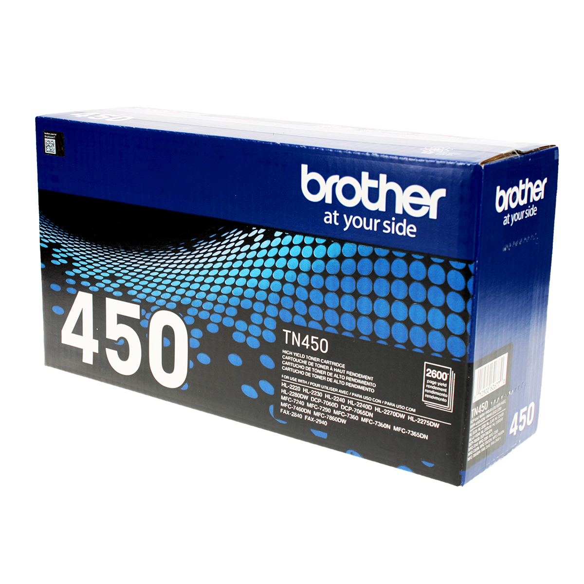 Brother (TN450) Toner Cartridge, Black, High Yield