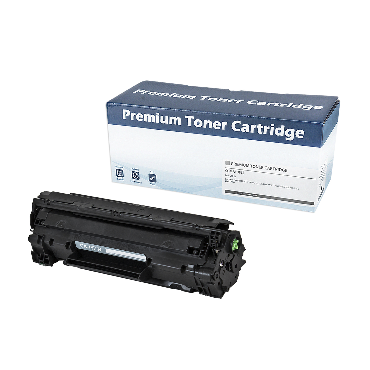 Canon CRG-137 (9435B001AA) Toner Cartridge, Black, Standard Yield
