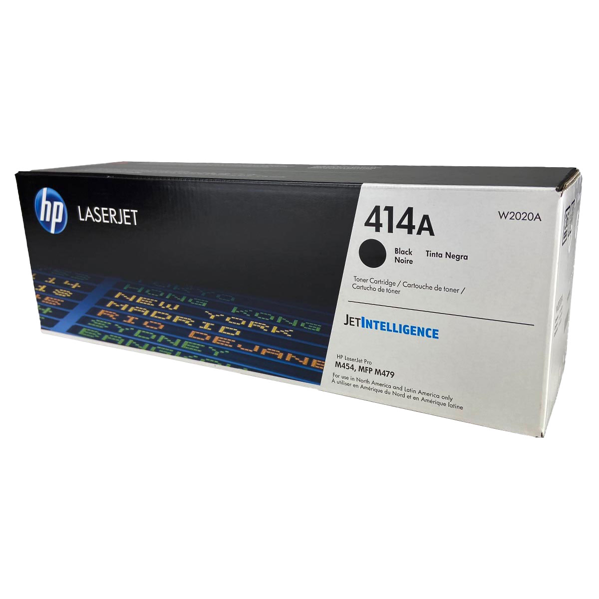 HP 414A (W2020A) Toner Cartridge, Black, Standard Yield